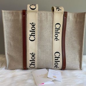 Chloe Woody Tote in Large Size